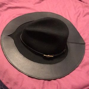 FASHION WOOL LEATHER HAT